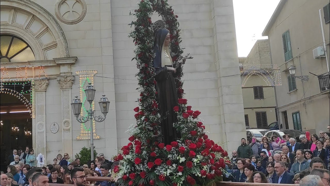 SANTA RITA  Processione 22-05-24. Valledolmo by Jovy e Giovy