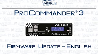 English Tutorial: ProCommander® 3 Update in Weigl Hardware Configurator Software