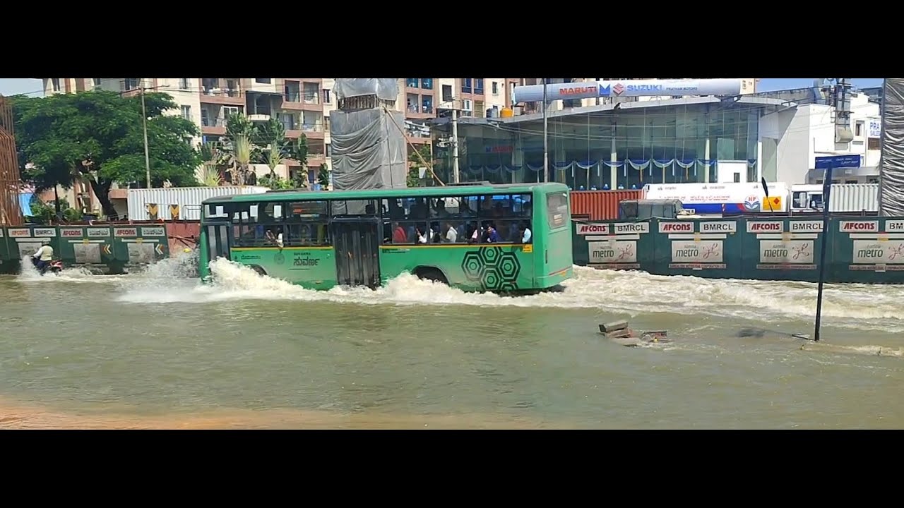 Waterlogging at Ecospace | Bellandur | Bangalore flood |5th September