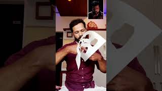 Karthi Sivakumar Paper Art Kaithi Movie