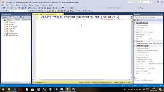 Part 3-HOW TO CREATE TABLE THROUGH IN A QUERY SQL SERVER 2017 MALAYALAM