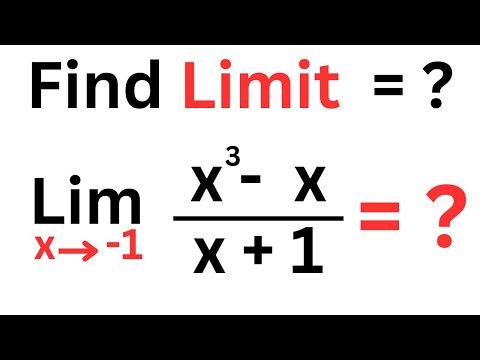 Evaluate Limit by using Algebraic techniques | Calculus Mathematics