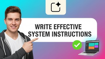How to WRITE EFFECTIVE SYSTEM INSTRUCTIONS in Google AI Studio (Step by Step) 2025
