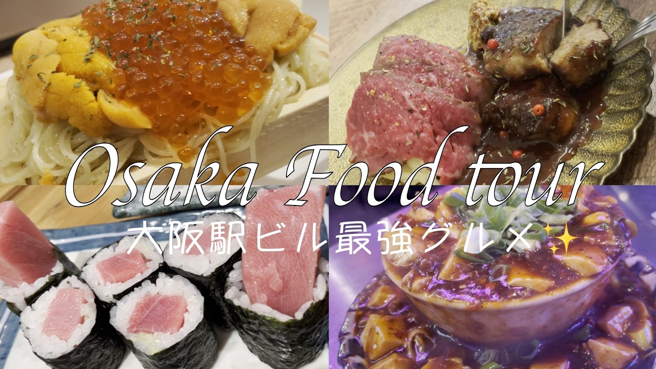 【大阪グルメVlog①】大阪駅ビル×昼飲みが最強過ぎた🍺さしすもフレンチマンもお勧め‼️共働き夫婦の酒場放浪記part1