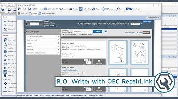 R.O. Writer with OEC RepairLink