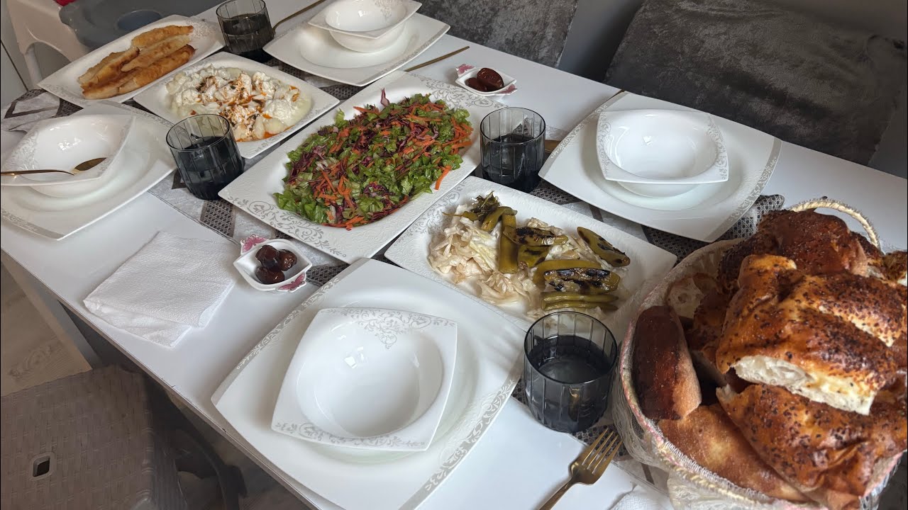 Kocamın Desteği Yok⁉️En Hızlısından Misafir İftar Menüsü ✅ 💯/ Misafir Akşam Yemeği Menüsü 🌟Vlog 