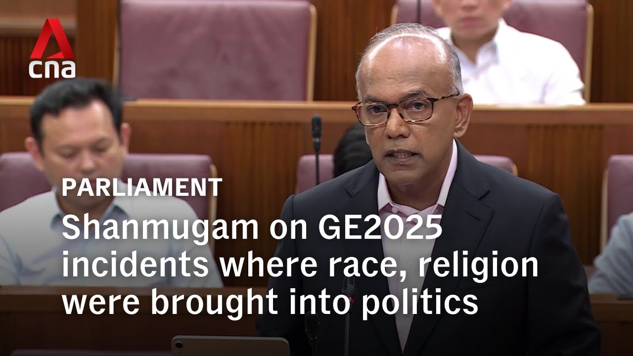 ‘One-way street to ruin’ if future political leaders engage in identity politics: Shanmugam
