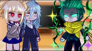 League Of Villains React To Deku + Future // MHA // Gacha Club