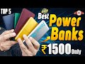 Top 5 BEST 20000mAh Power Banks RANKED 👉best power bank under 1500⚡best power bank