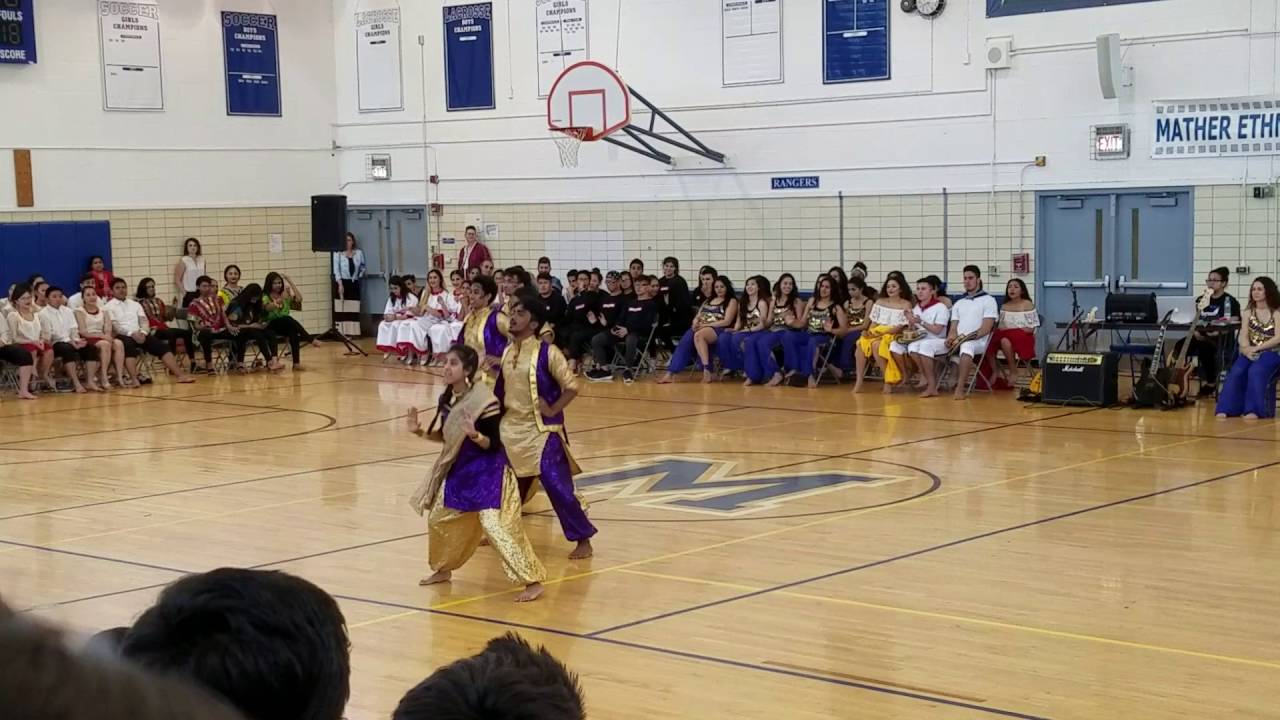 Mather High School Ethnic Fest 2016 Indian club YouTube