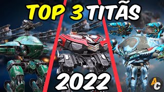 War Robots Brasil - TOP 3 TITÃS 2022!! *Como upar as armas dos titãs?*