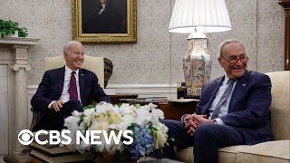 Biden hosts debt ceiling talks with congressional leaders