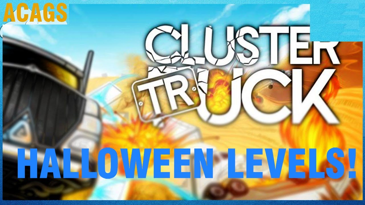 How To Beat Halloween Level 9 Clustertruck Clustertruck Halloween Levels | Scary Stories! - YouTube
