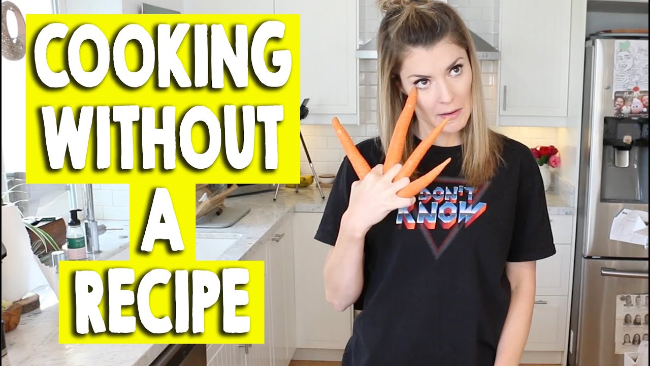 COOKING WITHOUT THE RECIPE // Grace Helbig