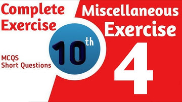 10 class math unit 4 miscellaneous exercise complete || class 10 math review exercise 4