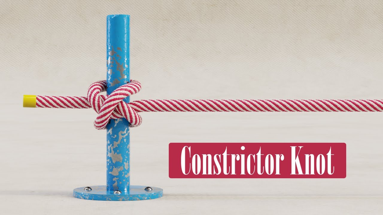 The Constrictor Knot: The King of Binding Knots