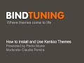 How to install and use kentico themes