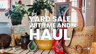 Yard Sales | Awesome Haul For My Vintage Booth & Etsy Shop