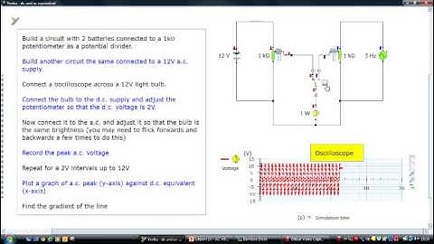 AQA A Level Physics Electric Circuits Lesson 8 AC and DC