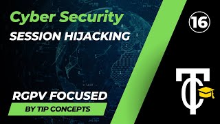 Session Hijacking | Cyber Security | RGPV Focused | Tip Concepts
