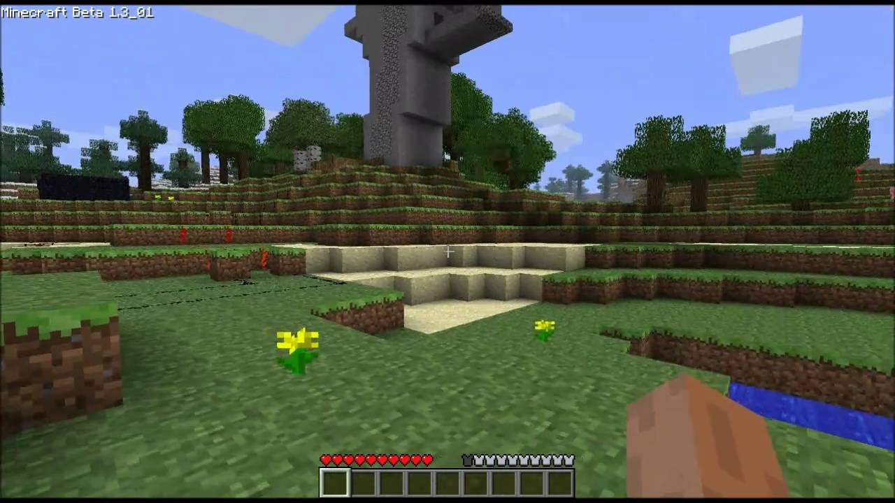 Project Head-shot - Minecraft Gun and Man