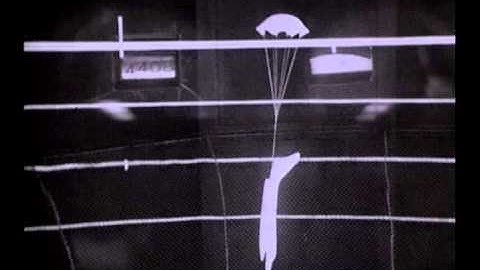 B-58 Model in the 20 ft. Spin Tunnel