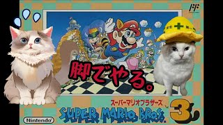 【SMB3】スーパーマリオブラザーズ3 脚でやる。#4-2【新猫Vtuber】＃shorts