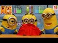 Super Magic Laser Fun With Cute Minions 🍌 Despicable Me 3 🍌 Stop Motion Series 🎨 Crafty Kids