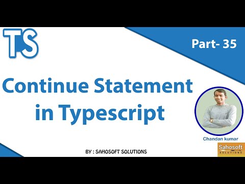 Typescript for continue