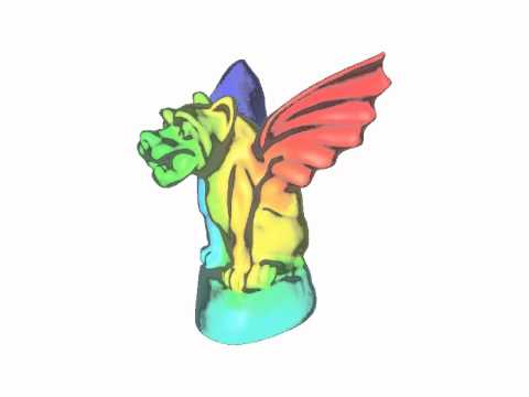 Dot Scissor: A Single-Click Interface for Mesh Segmentation