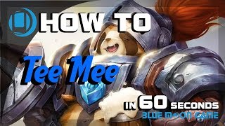 AoV TeeMee Hero Guide in 60 sec | Arena of Valor | Blue Moon Game screenshot 5