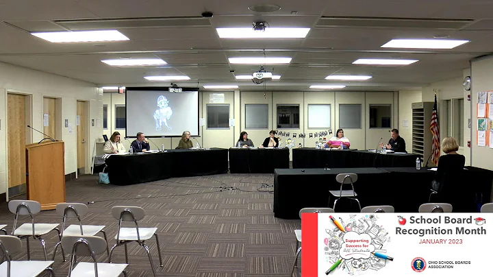 Fremont City Schools Board of Education Meeting - January 23, 2023