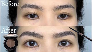 How I Shape and Fill In My EYEBROWS with Brow PENCIL and Brow POWDER (Pros & Cons) - BROW ROUTINE