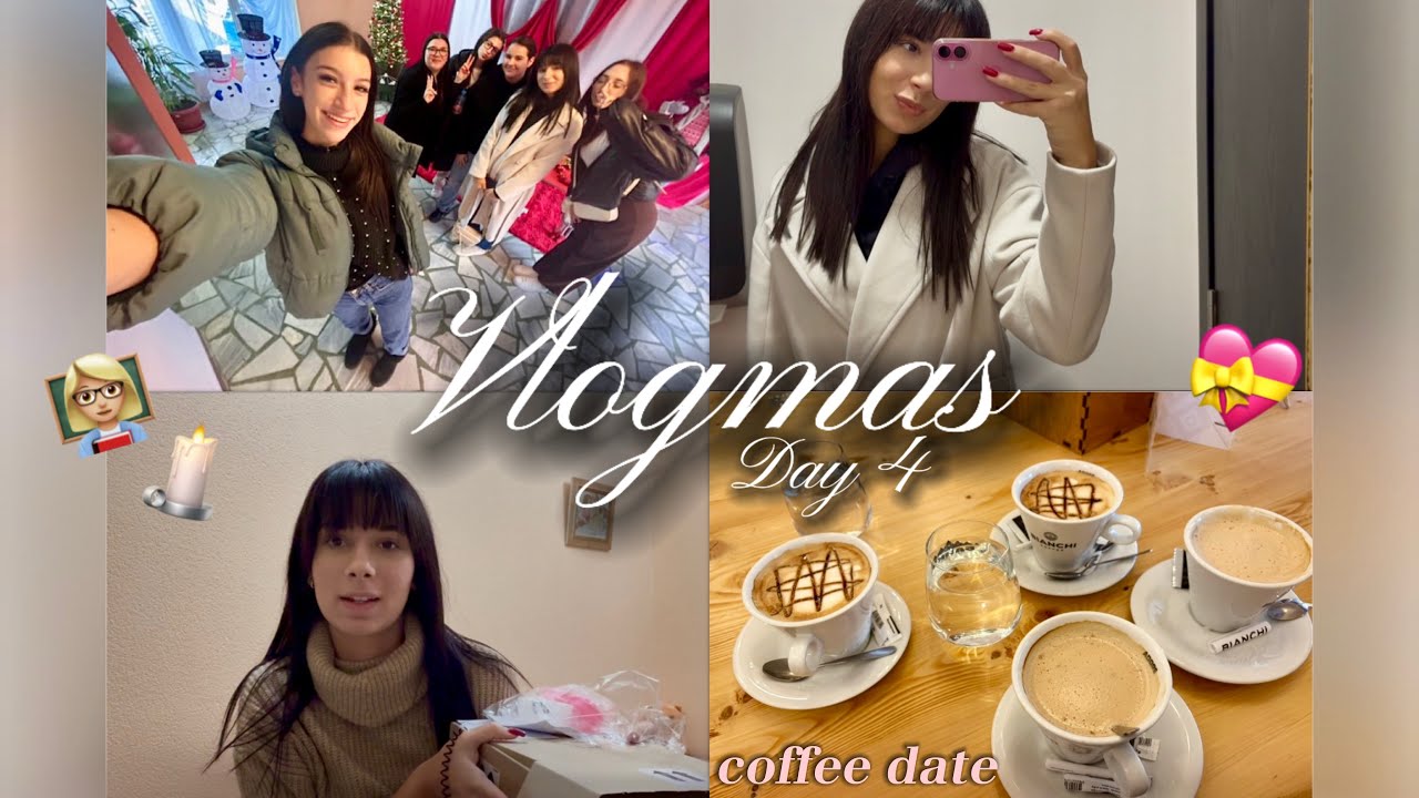 ВЛОГМАС еп.4 | Станах детска учителка за 1 ден, отварям пратки и правя подаръци ❤️