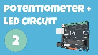 Using a potentiometer to control an LED