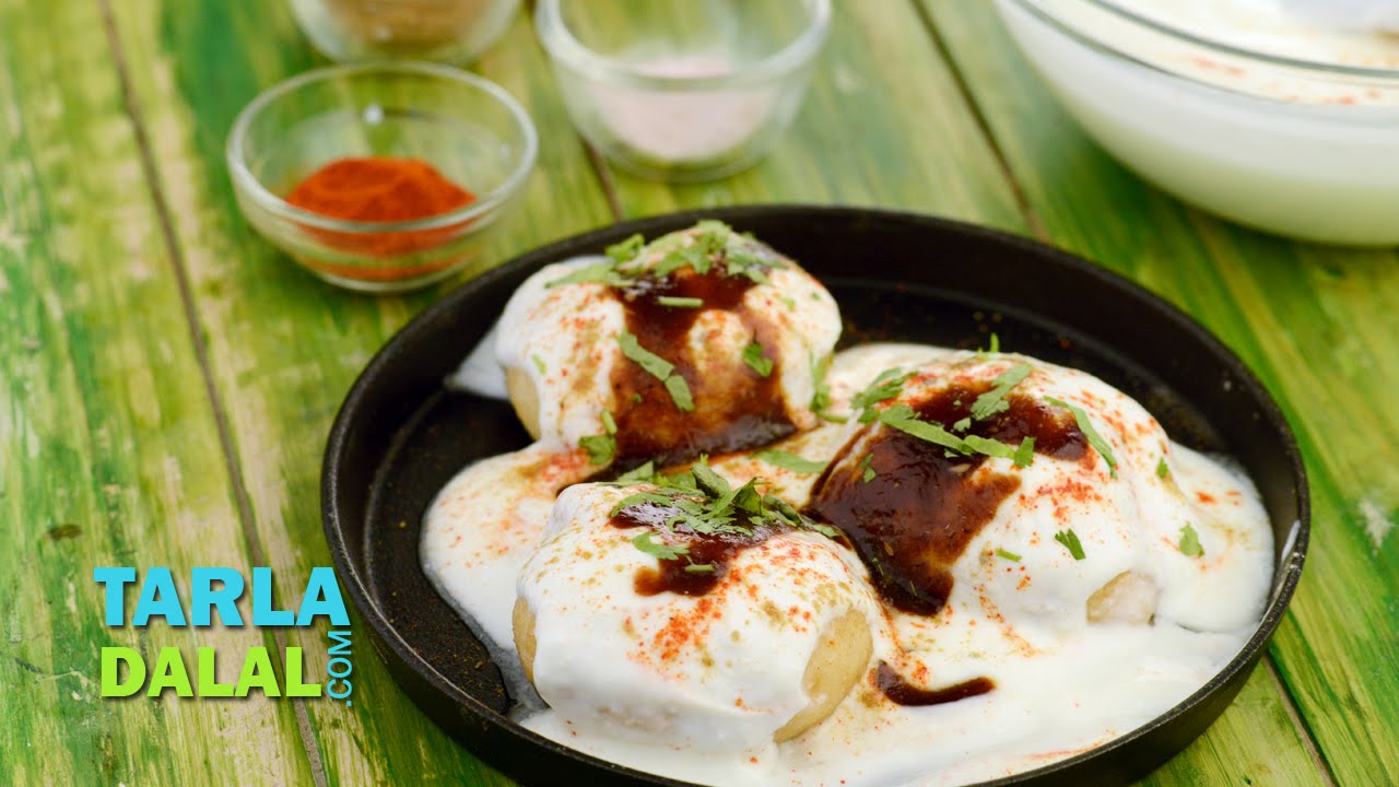 Bread Dahi Vada By Tarla Dalal Dahi Vadas by Tarla Dalal / Diwali Party recipe - YouTube