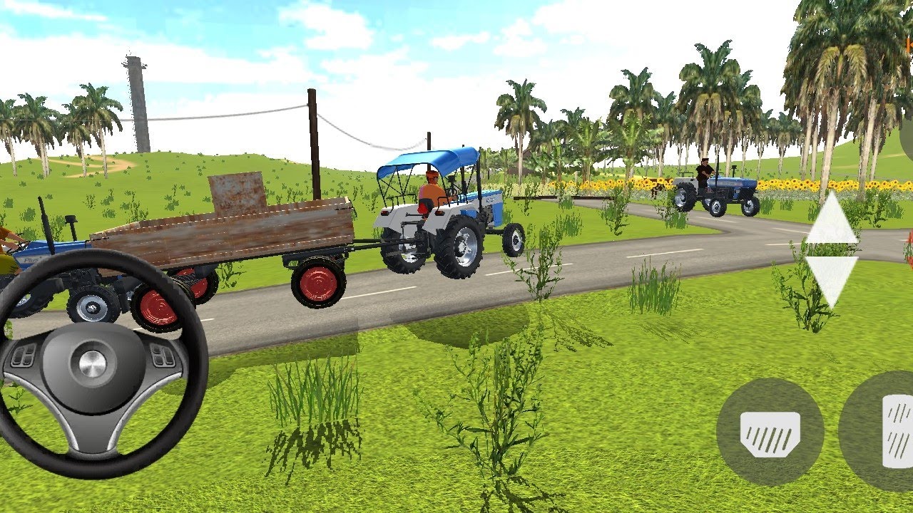 Swaraj Tractor Game Indian Tractor Game Tractor Simulator(13) YouTube