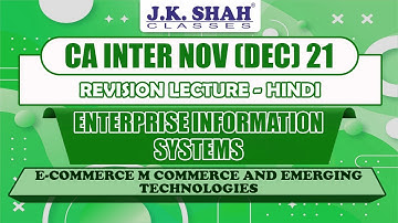 E Commerce M Commerce and Emerging Technologies | Hindi + English