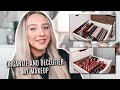 ORGANIZING MY MAKEUP COLLECTION 2021!!! | Abi Forrester