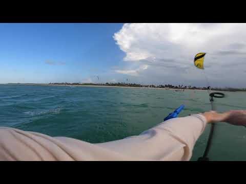 Kitesurf Backroll Downloop and Boardoff Kiteloop!