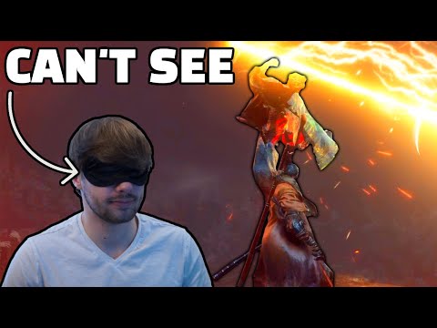 I Beat Sekiro's Final Boss BLINDFOLDED