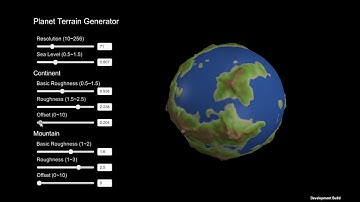 Procedural Planets Terrain in Unity