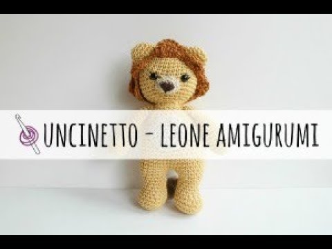Tutorial uncinetto - schema leone amigurumi