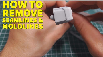 Tutorial How to remove Seamlines & Moldlines