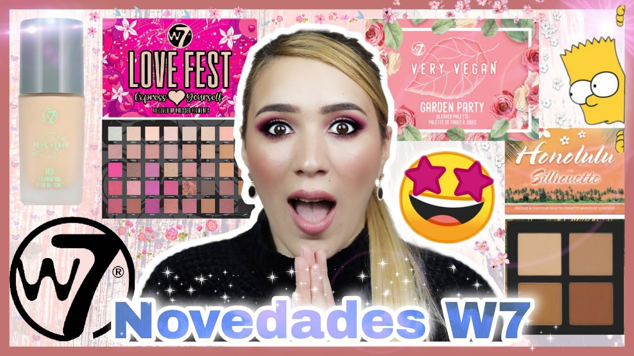 💥PROBANDO NOVEDADES DE W7! Base, paletas de rostro, paleta de ojos.. ¿Vale la pena? #w7makeup