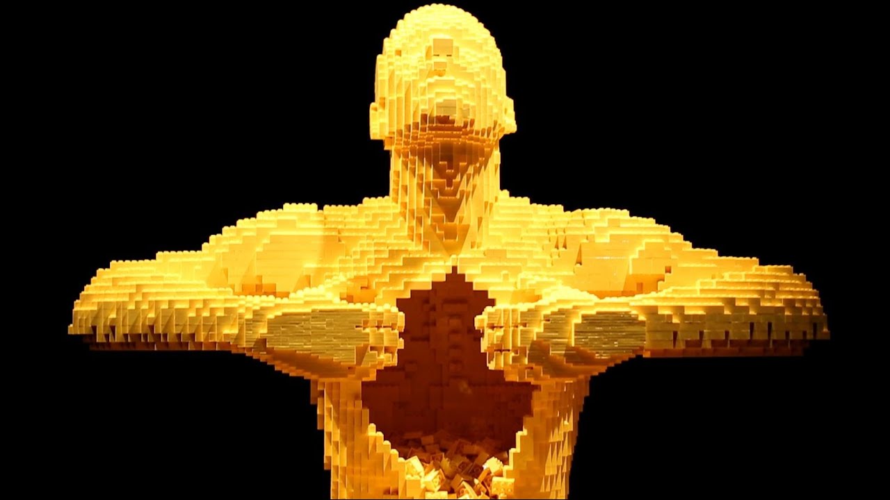 lego man art