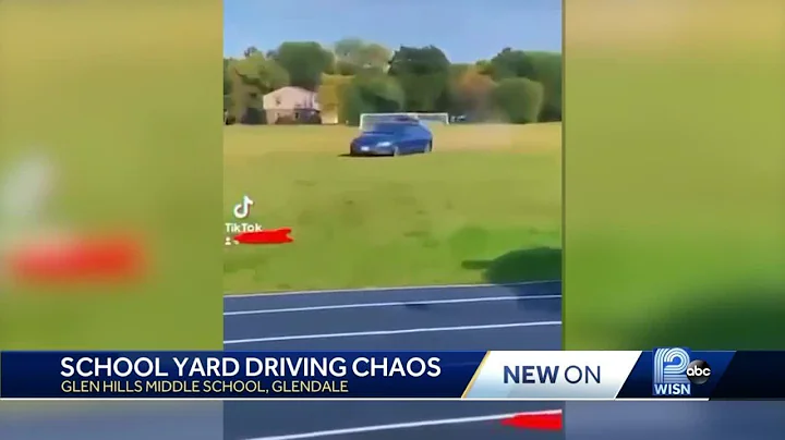 13-year-old leads police on high-speed chase in stolen car onto middle school lawn