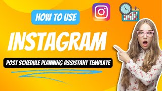 How to Use Instagram Post Schedule Planning Assistant Template screenshot 5