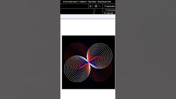 🐍 Python Turtle Graphics: Colorful Spiral 😍
