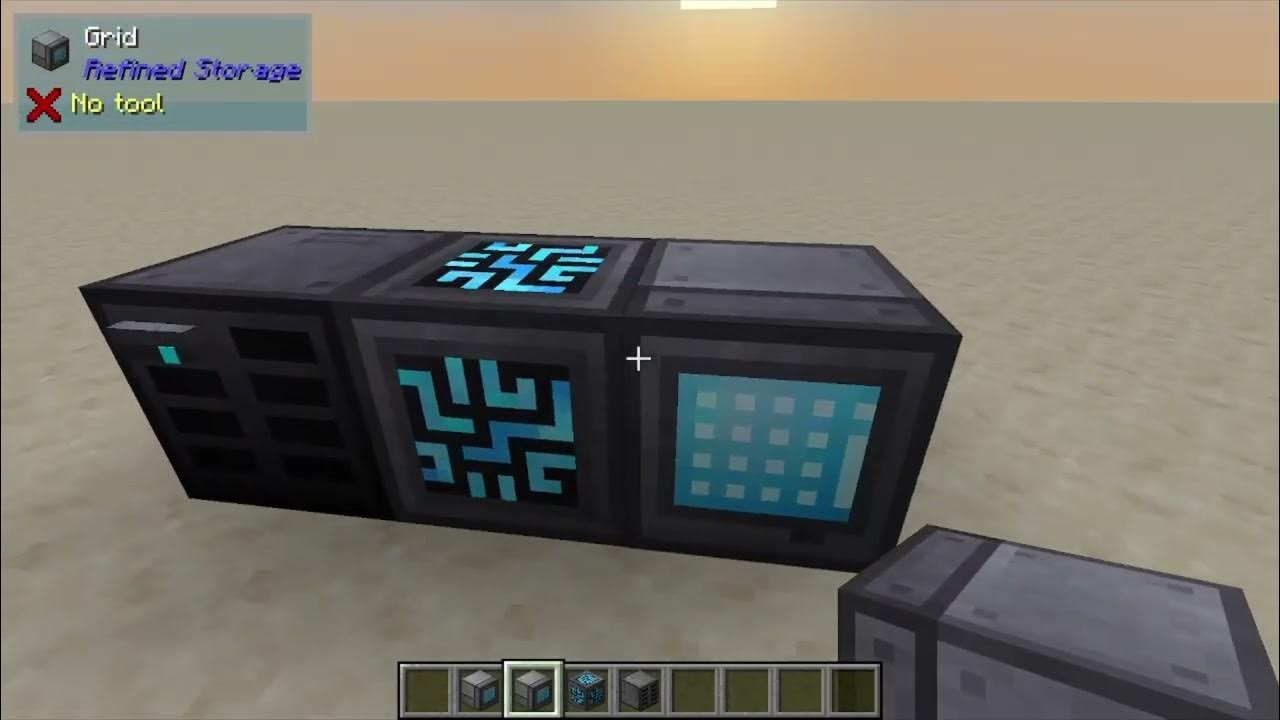Refined Storage How to setup a basic Storage system YouTube